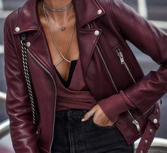 Женские кожаные куртки 2020-2021 – самые лучшие модели и трендовые новинки сезона