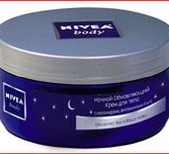 Новинка NIVEA Body - обновляющий ночной крем для тела
