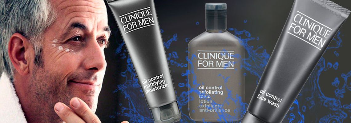 Новинки Clinique - косметика Oil Control for Men для профилактики акне и темных пятен!