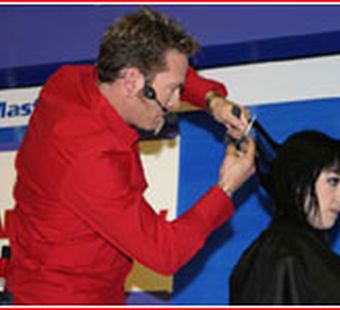 ExpoBeauty-2004. Мастер-класс стилиста Рейфа Харди