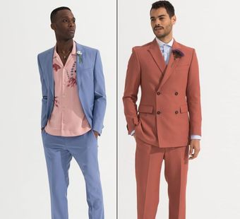 Мода лето 2018: обзор новинок мужской моды - классические костюмы в пастельных оттенках на лето 2018