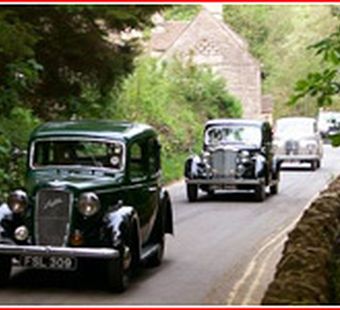 Элегантность старинного автомобиля