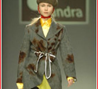 Показы «Недели Моды в Москве». Сандра Страукайте