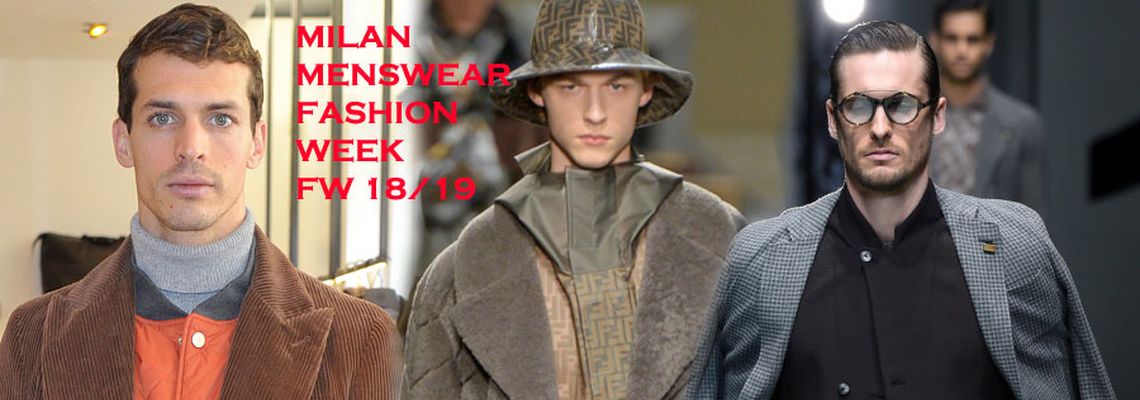 Dolce&Gabbana, Giorgio Armani, FENDI, Eleventy на MILAN MENSWEAR WEEK 2018 2019